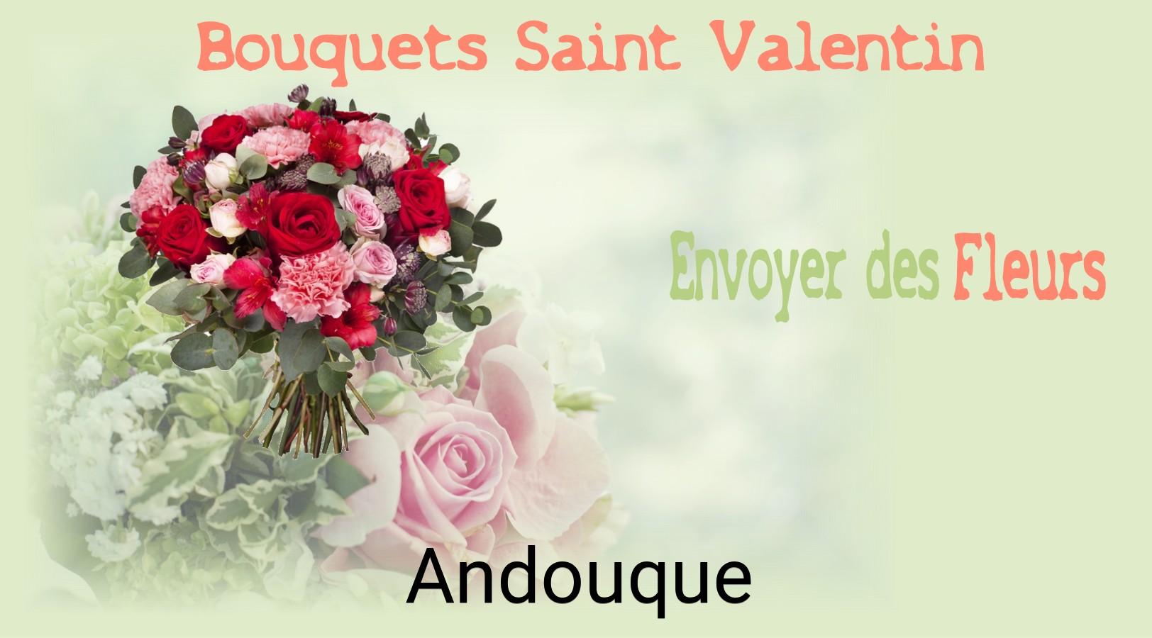 Roses de Saint-Valentin livrées à Andouque